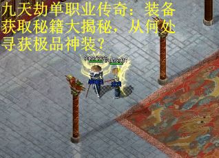 九天劫单职业传奇：装备获取秘籍大揭秘，从何处寻获极品神装？