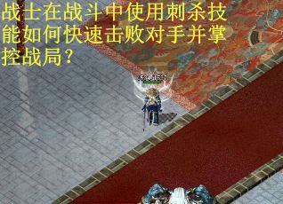 战士在战斗中使用刺杀技能如何快速击败对手并掌控战局？