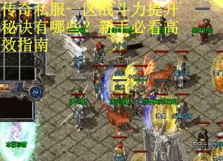 传奇私服一区战斗力提升秘诀有哪些？新手必看高效指南