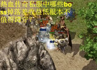 热血传奇私服中哪些boss掉落差收益低根本不值得蹲守？