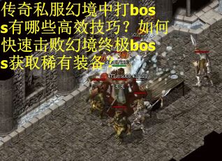 传奇私服幻境中打boss有哪些高效技巧？如何快速击败幻境终极boss获取稀有装备？