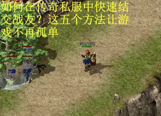 如何在传奇私服中快速结交战友？这五个方法让游戏不再孤单