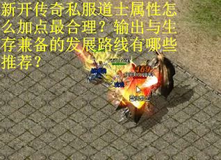 新开传奇私服道士属性怎么加点最合理？输出与生存兼备的发展路线有哪些推荐？