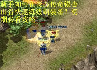 新手如何在变态传奇银杏山谷快速练级刷装备？初期必看攻略