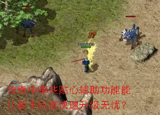 传奇中哪些贴心辅助功能能让新手玩家快速升级无忧? 传奇中哪些贴心辅助功能能让新手玩家快速升级无忧?