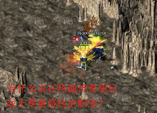 Ϊʲô˵ѪսʿǮְҵ