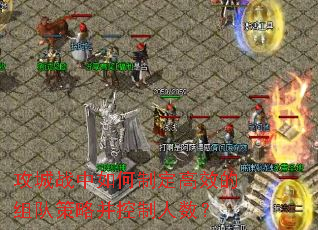 攻城战中如何制定高效的组队策略并控制人数? 攻城战中如何制定高效的组队策略并控制人数?