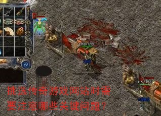 ��ѡ������Ϸ��վʱ��Ҫע����Щ�ؼ����⣿