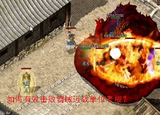 如何有效击败雪域近战单位老板? 如何有效击败雪域近战单位老板?
