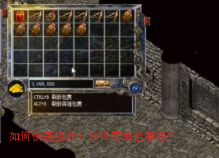 如何快速提升1.76传奇角色等级? 如何快速提升1.76传奇角色等级?