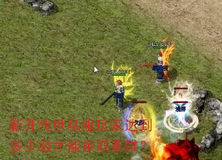 �¿�����˽����Ҵﵽ���ټ�������ȡӢ�ۣ�