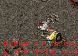 如何快速提升等级?玛法大陆隐藏地图入口在哪?远古秘宝终极获取攻略是什么? 如何快速提升等级?玛法大陆隐藏地图入口在哪?远古秘宝终极获取攻略是什么?