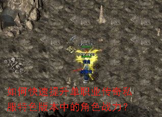如何快速提升单职业传奇私服特色版本中的角色战力? 如何快速提升单职业传奇私服特色版本中的角色战力?