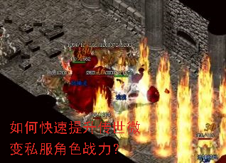 如何快速提升传世微变私服角色战力? 如何快速提升传世微变私服角色战力?