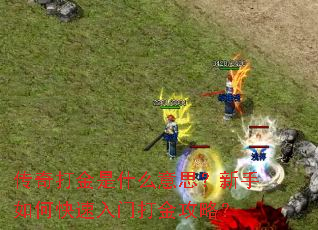 传奇打金是什么意思?新手如何快速入门打金攻略? 传奇打金是什么意思?新手如何快速入门打金攻略?