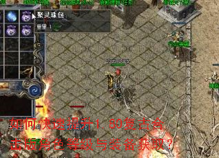 如何快速提升1.80复古合击版角色等级与装备获取? 如何快速提升1.80复古合击版角色等级与装备获取?