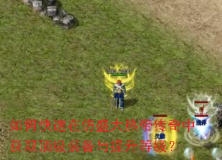 如何快速在仿盛大热带传奇中获取顶级装备与提升等级? 如何快速在仿盛大热带传奇中获取顶级装备与提升等级?