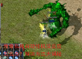 传奇私服自动挂机没反应怎么办?解决方法大揭秘 传奇私服自动挂机没反应怎么办?解决方法大揭秘