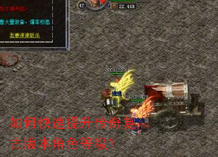 如何快速提升传奇复古版本角色等级? 如何快速提升传奇复古版本角色等级?